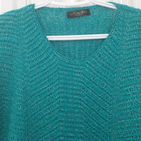 Moni & Co Fashion Crew Neck Knit Top - Picture 3 of 10